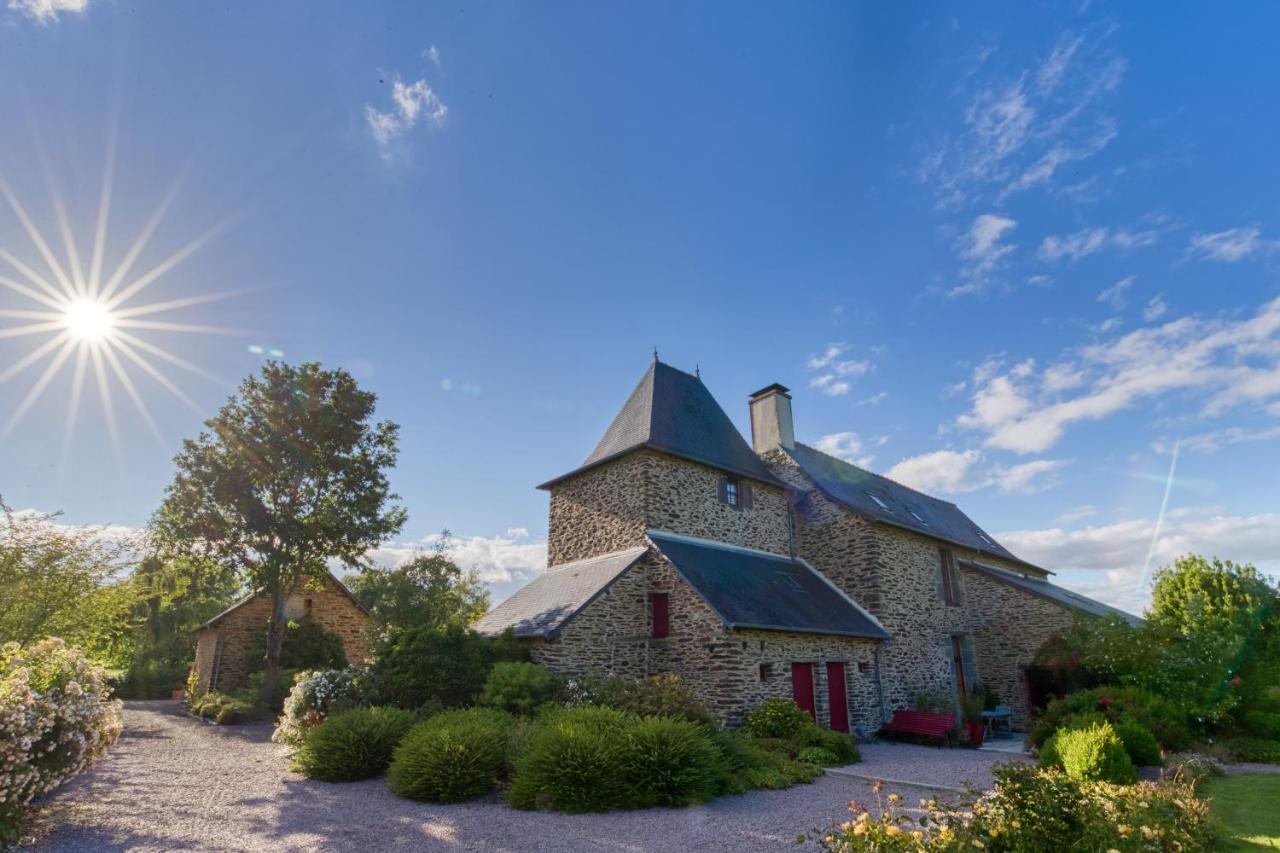 Manoir Le Courtillon Le Pont Rean ภายนอก รูปภาพ