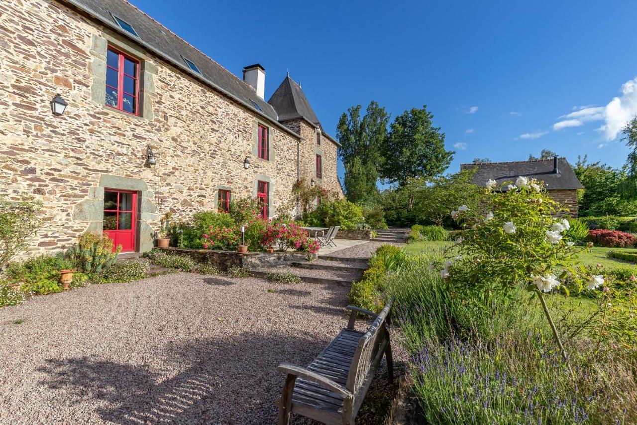 Manoir Le Courtillon Le Pont Rean ภายนอก รูปภาพ